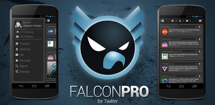 Stay on top of twitter with help from falcon pro for android
