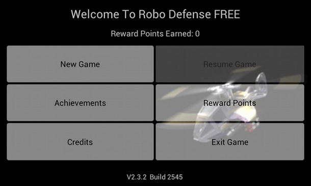 Play robo defense and get rid of boredom on your android phone