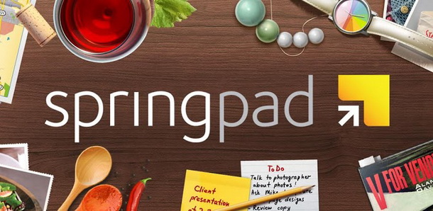 Springpad app for android