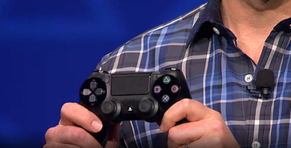 New sony controller, touchpad