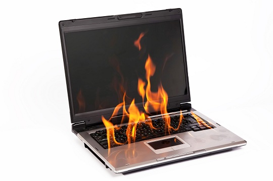 Laptop overheating: if you can’t take the heat, don’t!