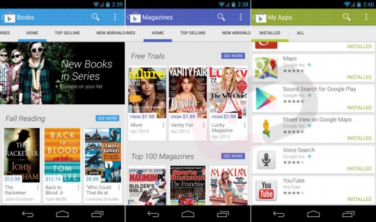 Google play store 4. 0 leaked and previewed