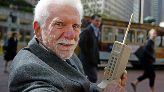 The first cell phone call, 40 years on