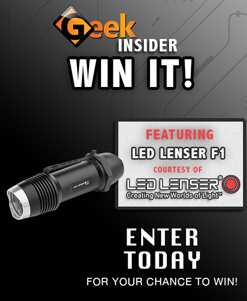 Win it! Led lenser f1 flashlight giveaway!