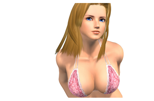 Video game breasts