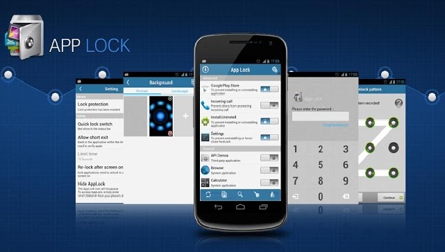 Lock individual apps android