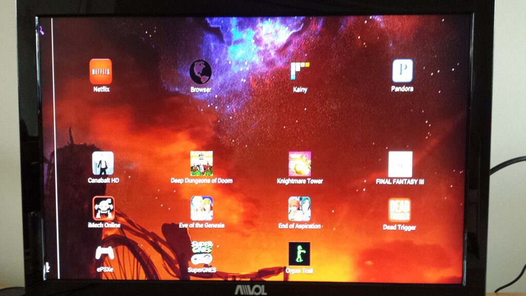 Much improved ouya desktop.