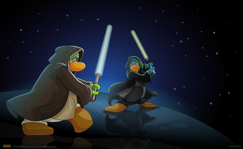 Jedi penguin