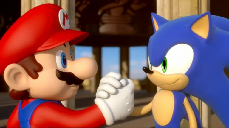 Imagine: a real mario & sonic crossover