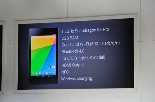 New nexus 7 has been officially unvieled