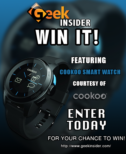 Win it! Cookoo smart watch giveaway