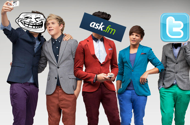 Twitter, ask. Fm, trolls, one direction all made the news