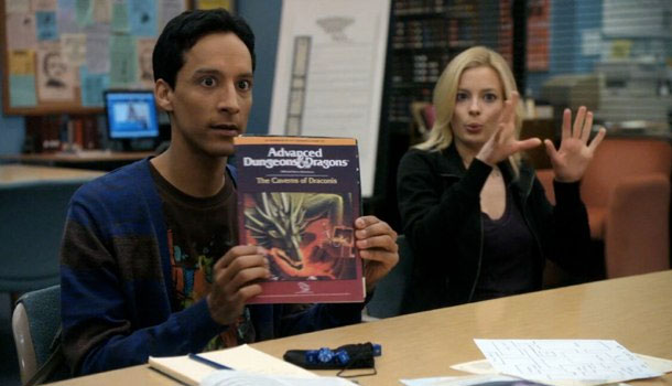 Abed and britta