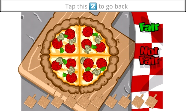 Games with pizza are delicious, i mean.... Educational. Edulicious.