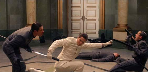 What is this katana fight about