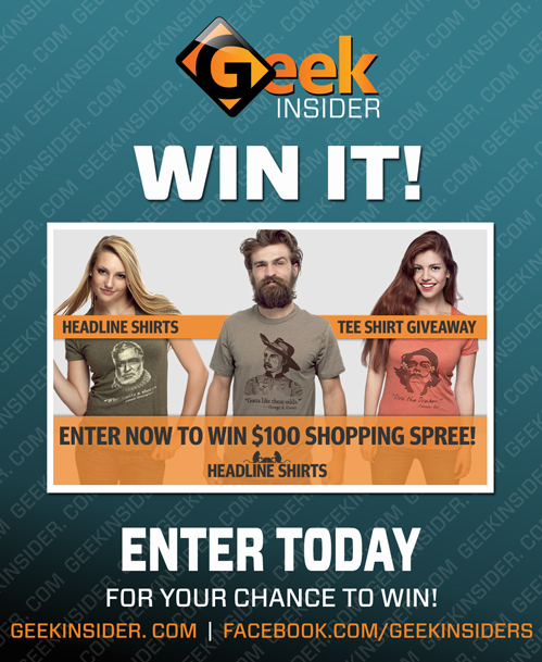 Win it! Headline shirts $100 shopping spree giveaway