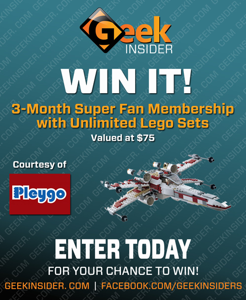 Win it! 3-month pleygo lego rental subscription giveaway