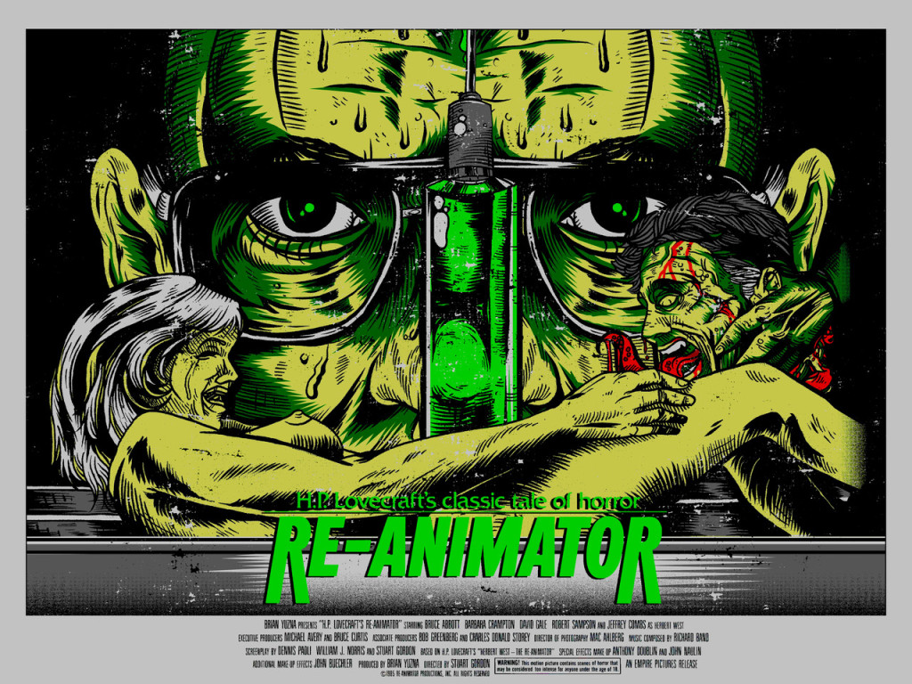 Re-animator poster