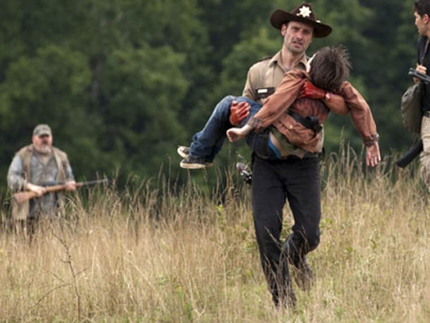 Most hardcore moments from the walking dead