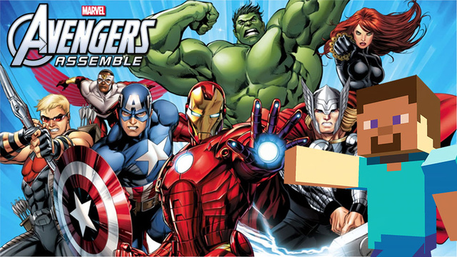 The avengers minecraft skins are coming for xbox 360 edition