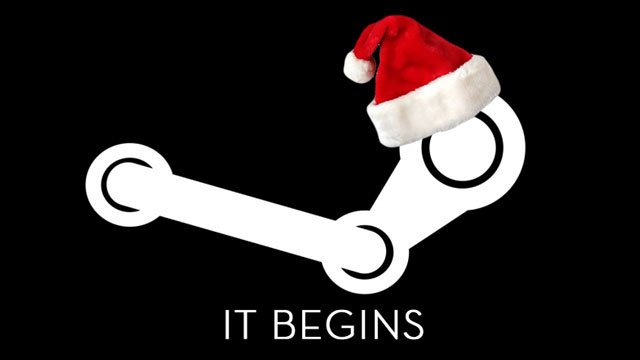 Steam holiday sale starts now!