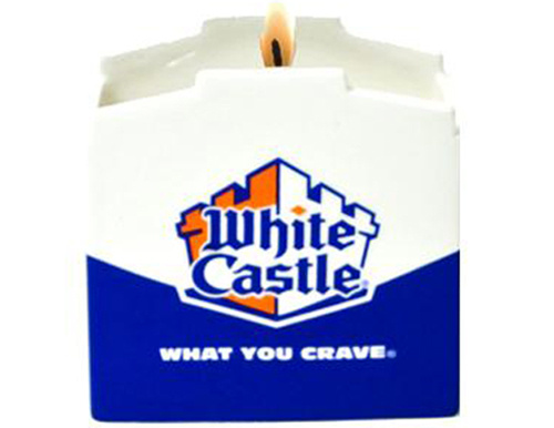 White castle candle