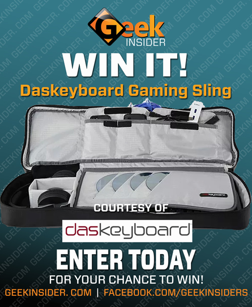 Win it! Das keyboard gaming sling giveaway
