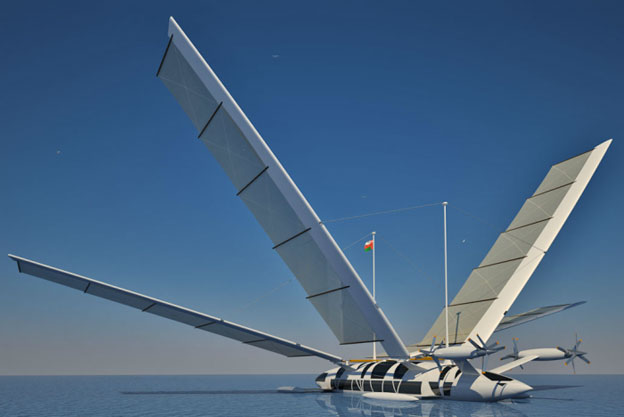 The flying yacht: if a boat and a plane had a baby…