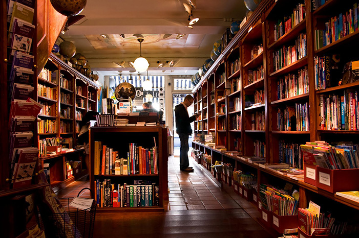 Spend your valentine's day in a cozy bookstore