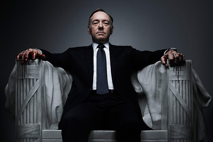Netflix original series house of cards starring kevin spacey