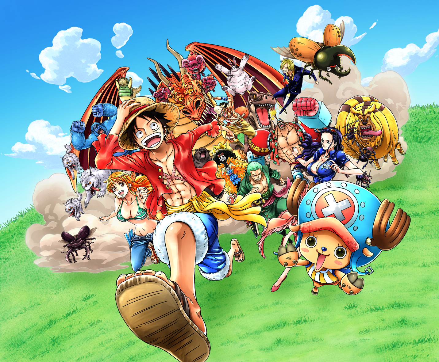 Geek insider, geekinsider, geekinsider. Com,, one piece: unlimited world red reveals release date, comics