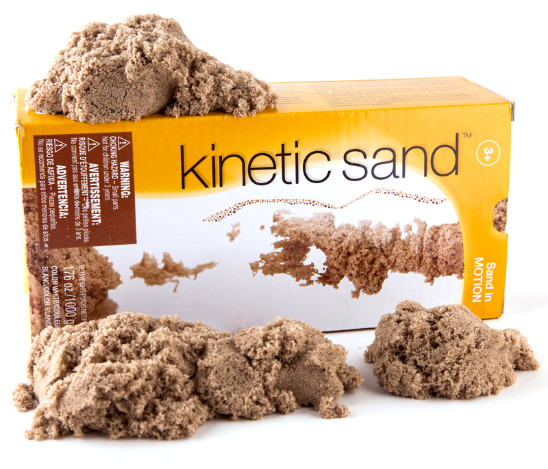 Kinetic sand: a sandbox for the office