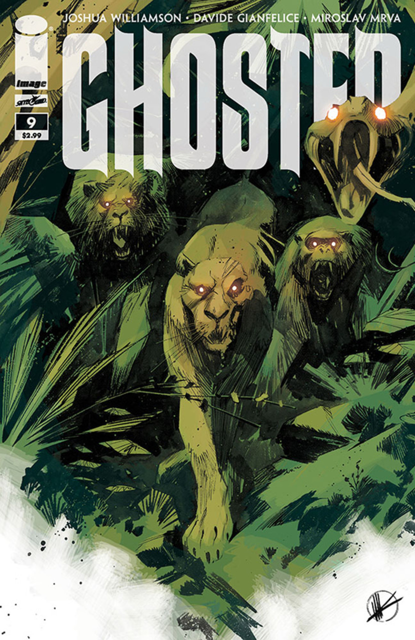 Comic review: ghosted #9- lions and tigers and bears, oh my!