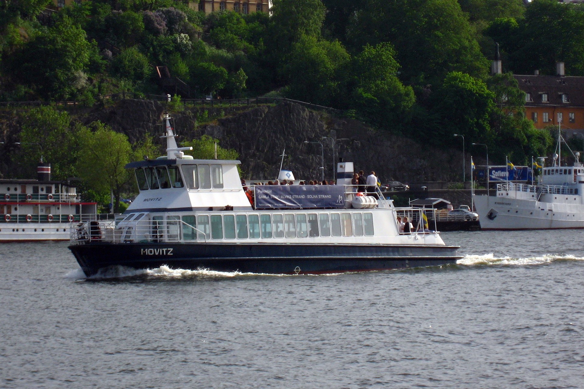 The movitz: an electric ferry that can charge in 10 minutes