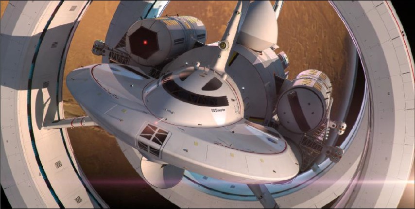 Space travel: the ixs enterprise enters light speed