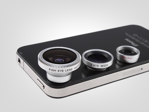 Geeky deal of the day: universal lens kit (65% off)