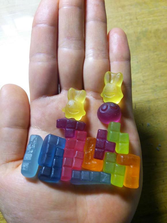Tetris-gummies
