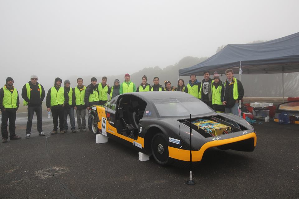 Australian team smashes 26-year-old electric car world record
