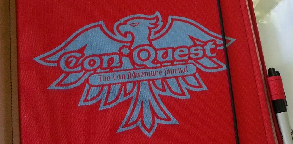 Featured kickstarter: con*quest adventure journal- get your con on!