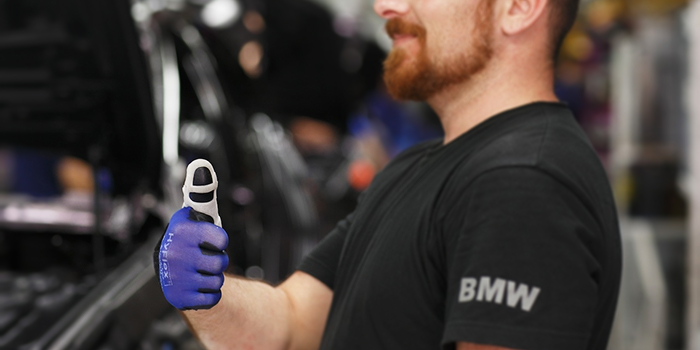 Geek insider, geekinsider, geekinsider. Com,, bmw uses 3d printing to protect employee's... Thumbs? , news