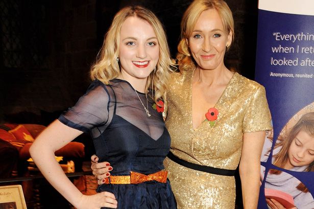 Rowling and lynch at a fundraising event for lumos charity, november 2013