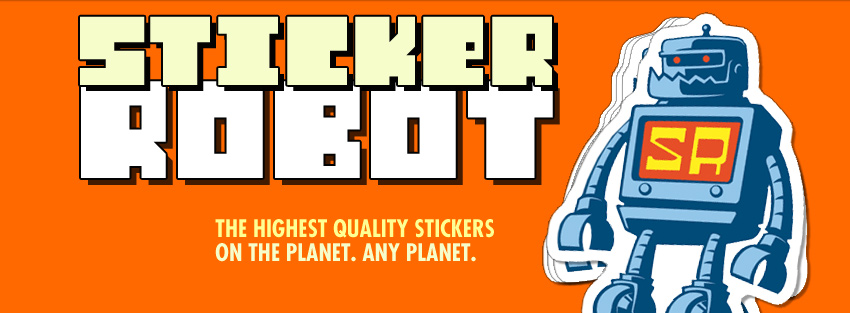 Sticker robot – awesome customer service, high-quality custom stickers
