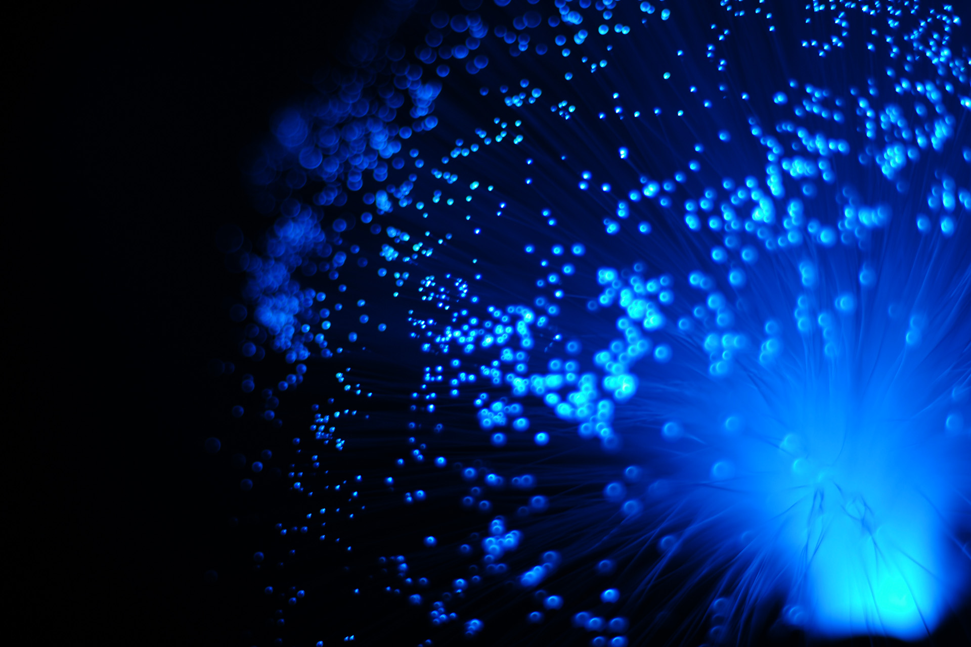 Internet speed, fiber optic cable