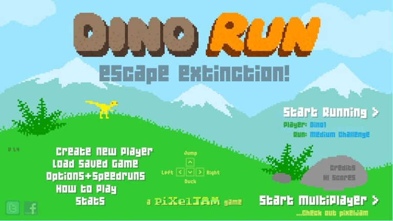 Dino run: free flash games review