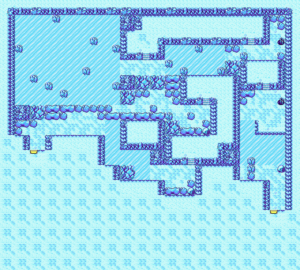 Rpg ice caves: the ice path's hardest puzzle is in the top-left corner of the map.