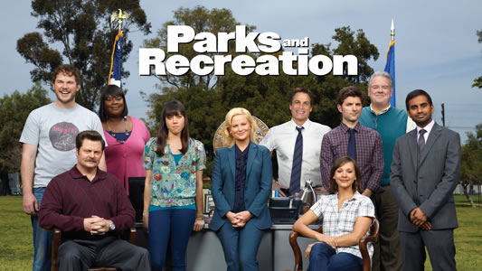 Shows with a female lead: parks and recreation