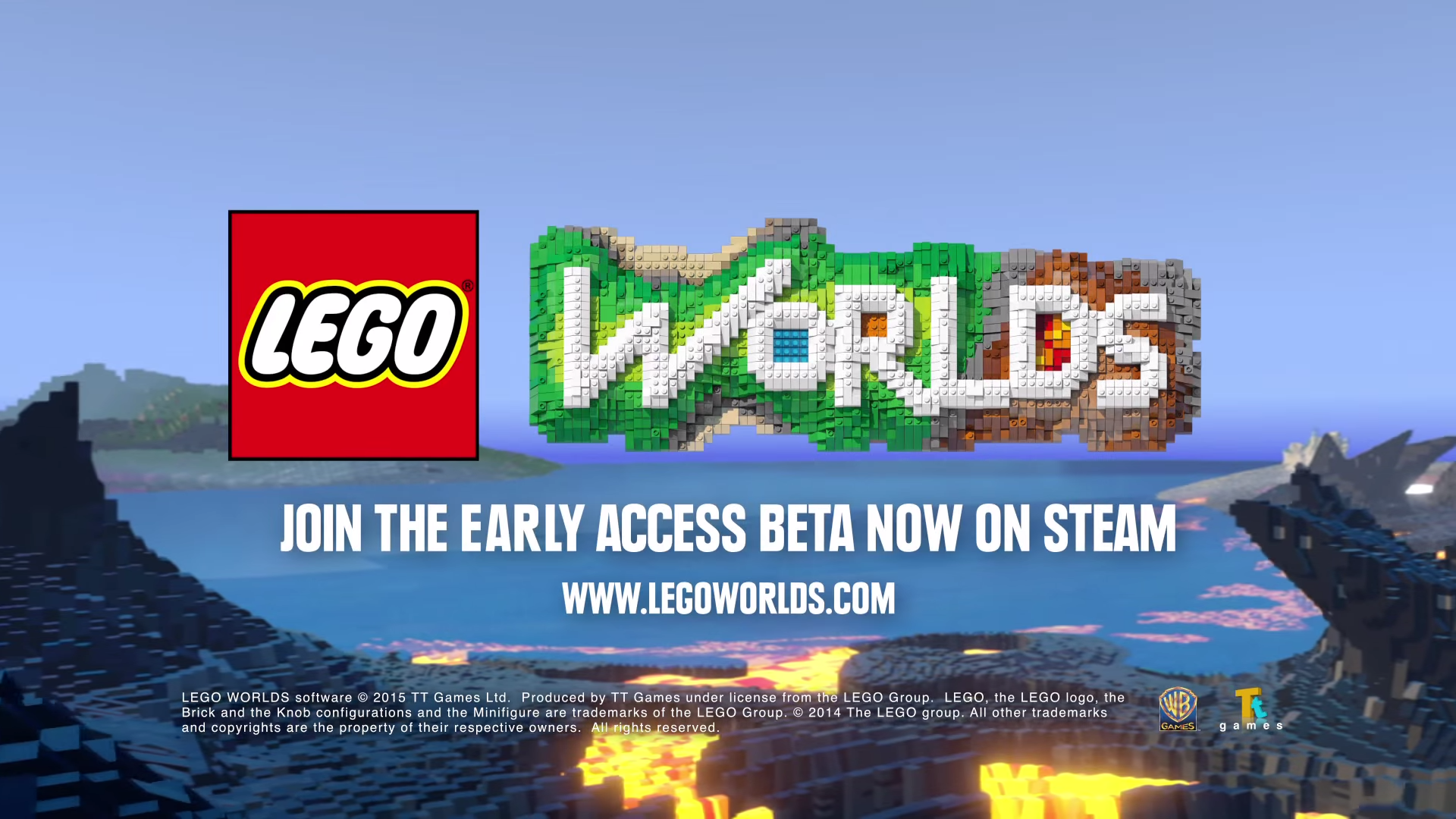 ‘lego worlds’ debuts in beta and looks a lot like ‘minecraft’