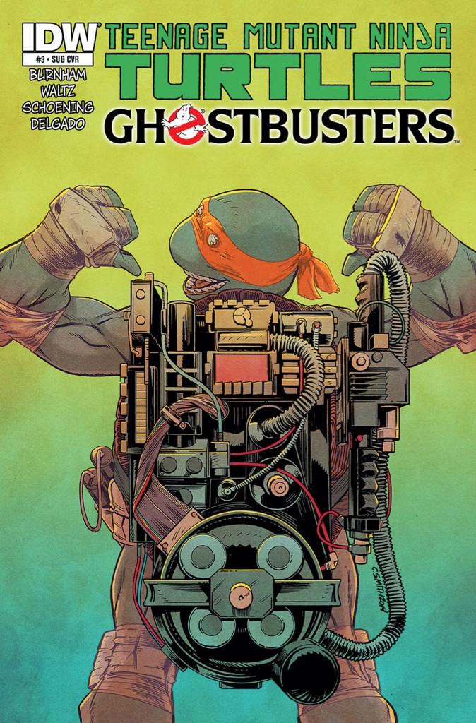 Idw’s ‘ghostbusters/tmnt’ crossover comic is totally fun