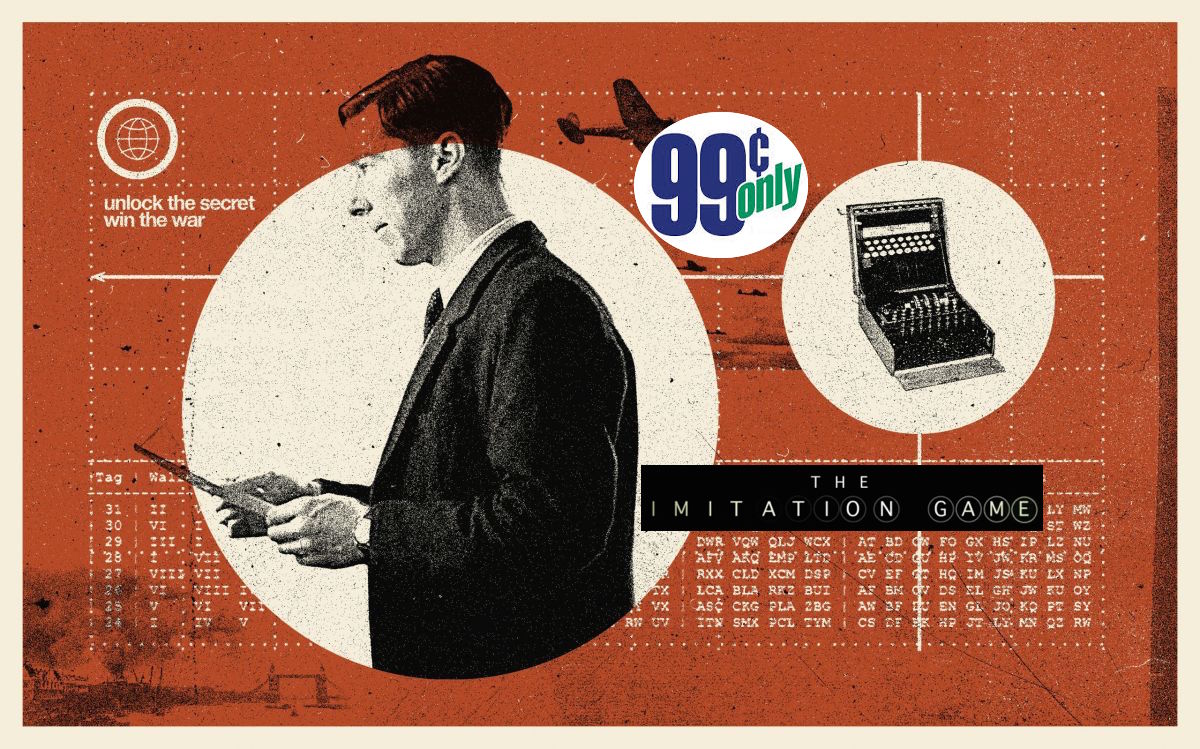 The itunes 99 cent movie rental of the week:  the imitation game