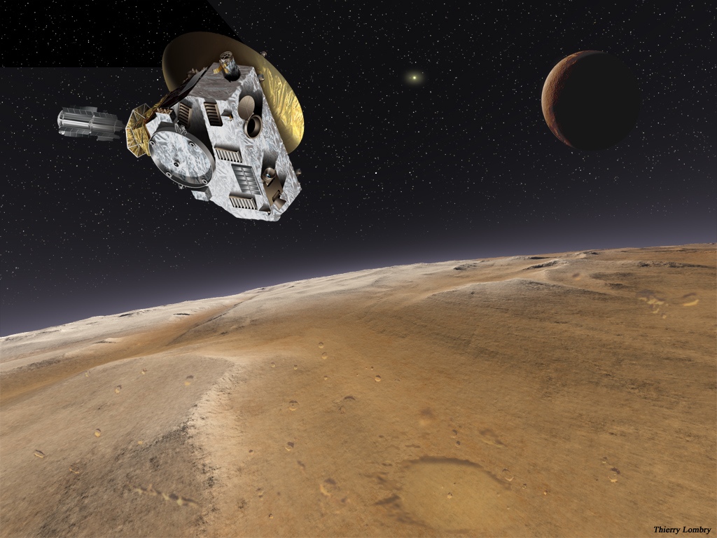 New horizons space probe gives first look at pluto